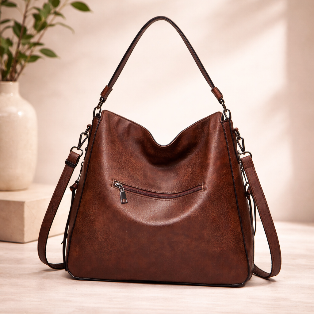 Vintage Square Crossbody Handbag