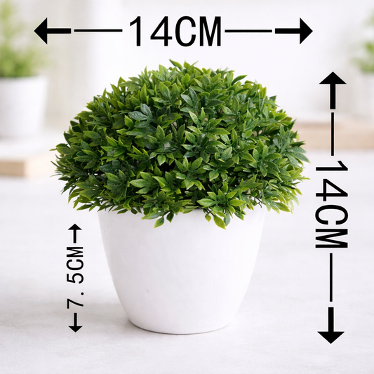 Artificial Bamboo Grass Bonsai Plant – Elegant Home & Desk Decoration