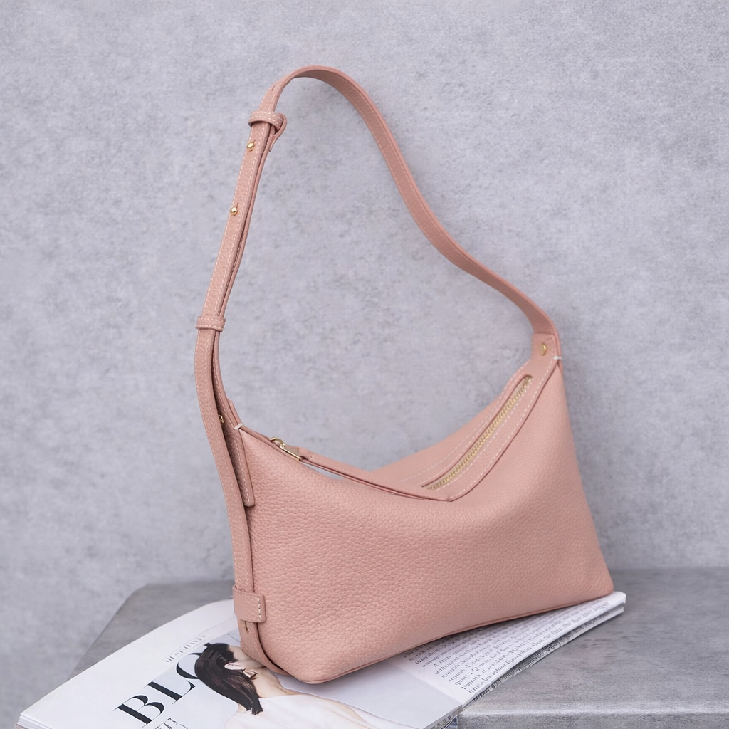 Premium Leather Shoulder Handbag