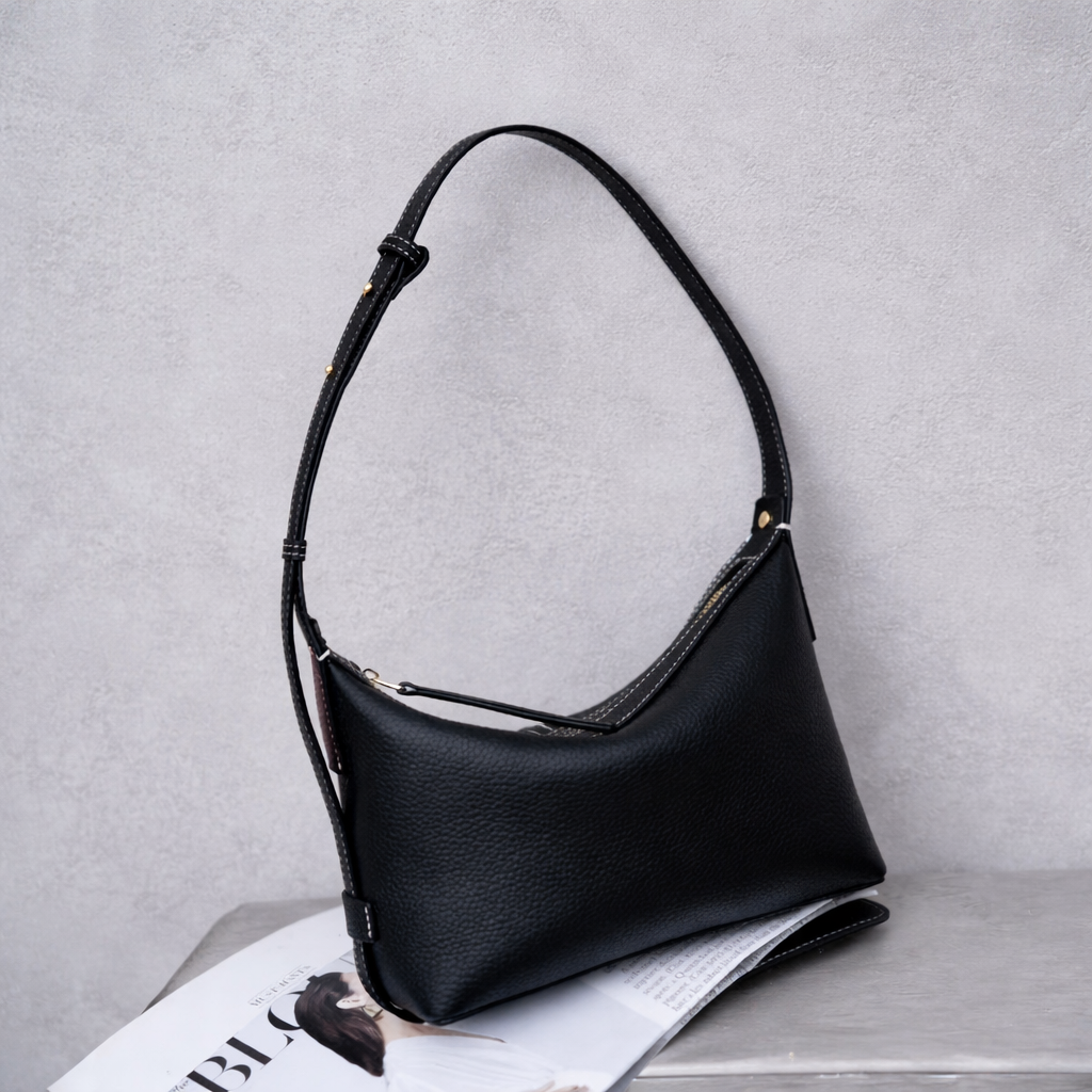Premium Leather Shoulder Handbag
