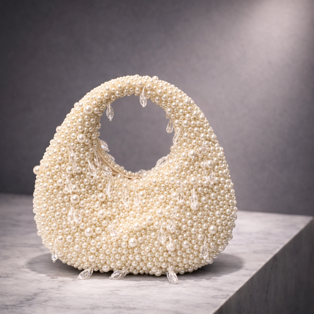Pearl Accent Handbag
