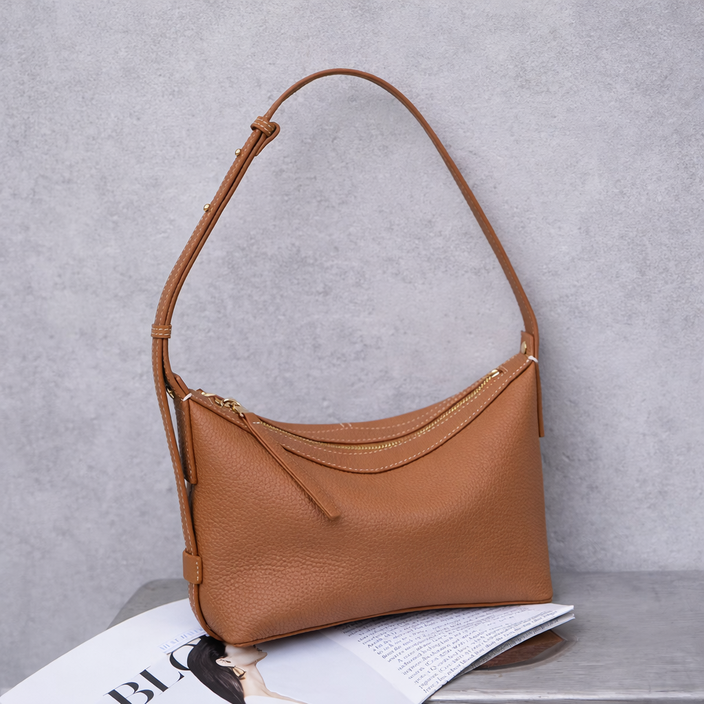 Premium Leather Shoulder Handbag