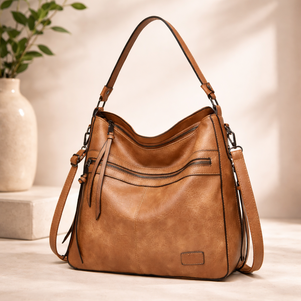 Vintage Square Crossbody Handbag