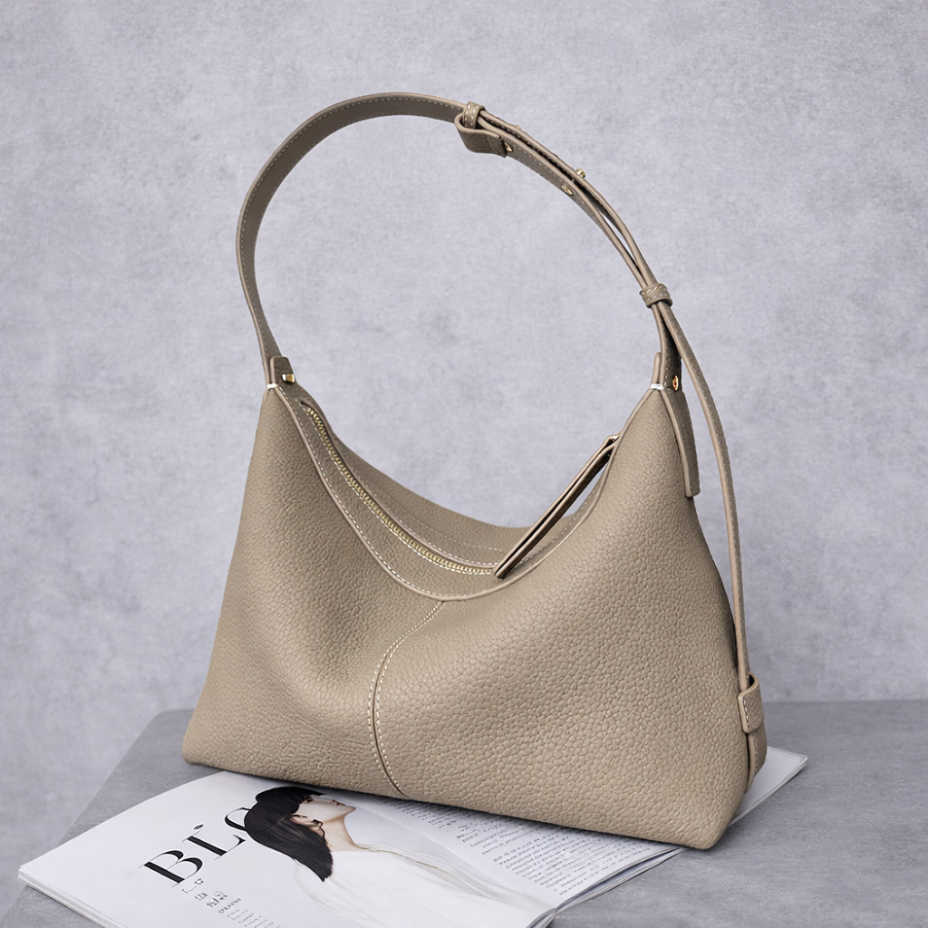 Premium Leather Shoulder Handbag