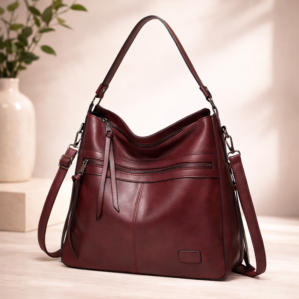 Vintage Square Crossbody Handbag
