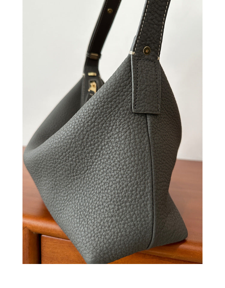 Premium Leather Shoulder Handbag