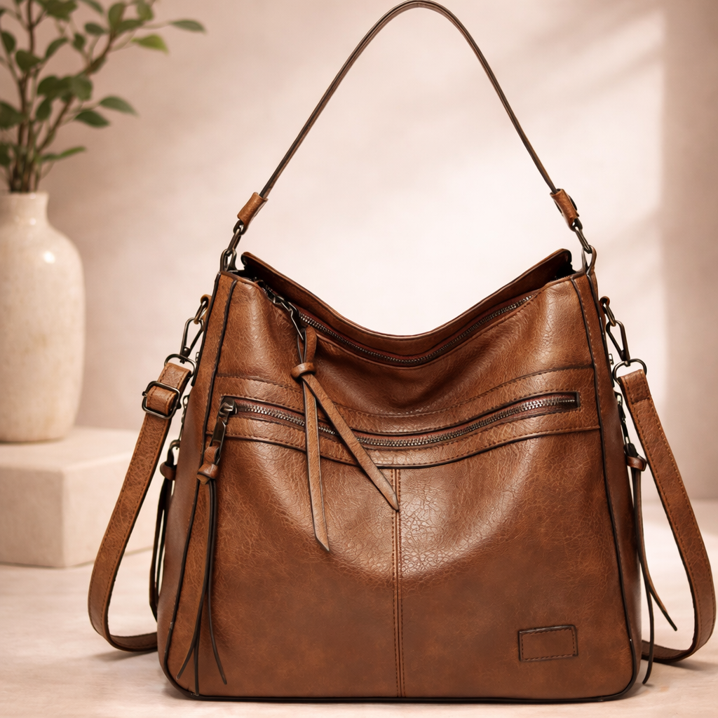 Vintage Square Crossbody Handbag