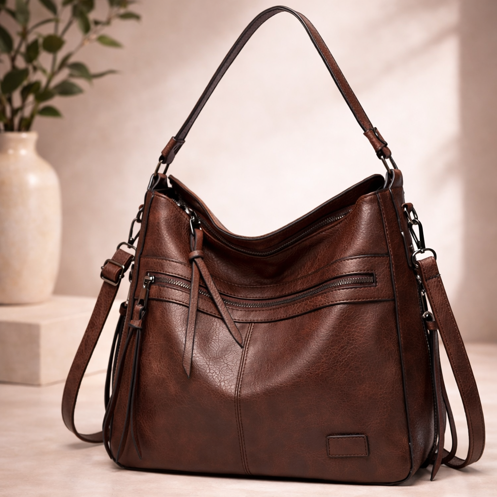 Vintage Square Crossbody Handbag