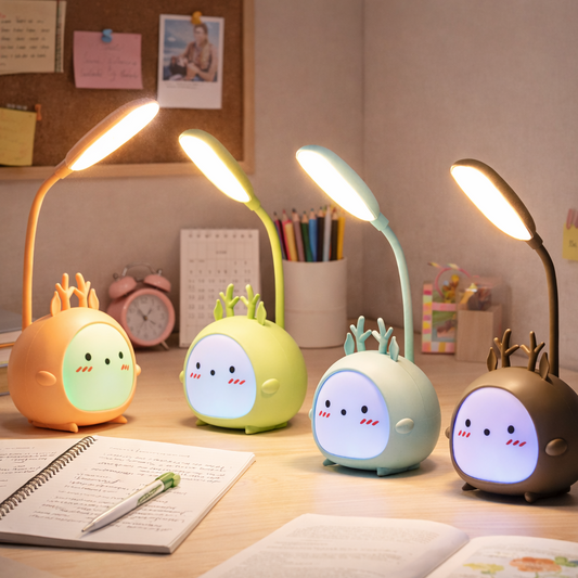 Cute Cartoon LED Table Lamp for Study & Décor