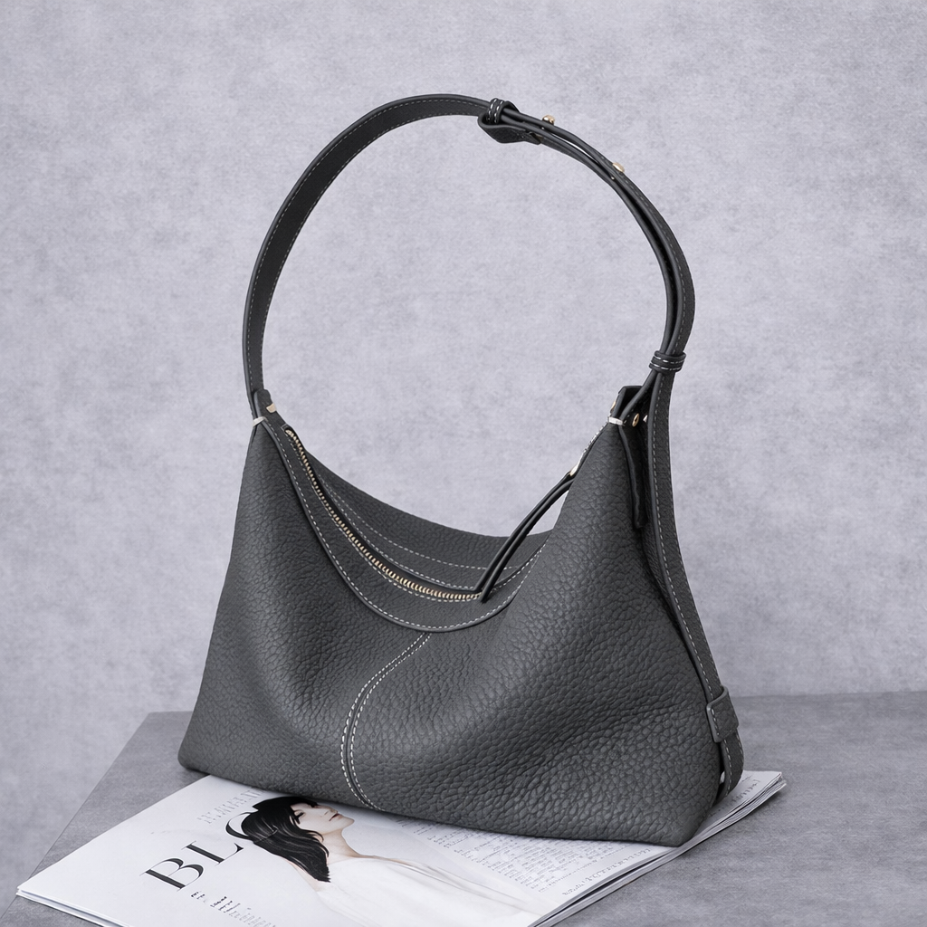 Premium Leather Shoulder Handbag