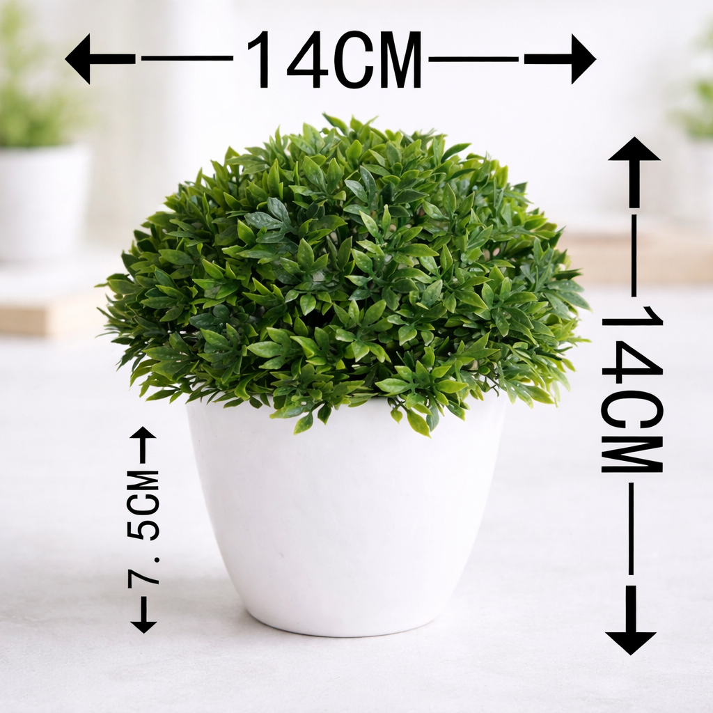 Artificial Bamboo Grass Bonsai Plant – Elegant Home & Desk Decoration